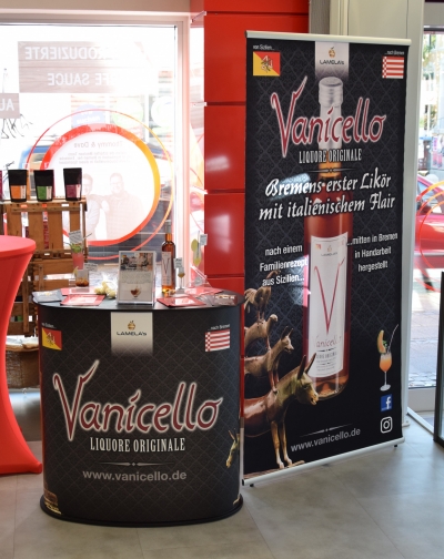 Promotionstand Vanicello-Likör